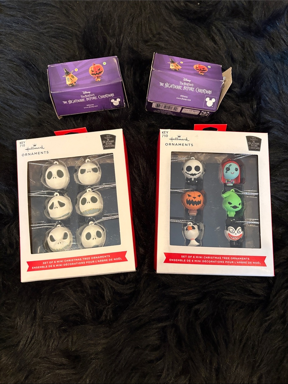 The Nightmare Before Christmas Ornaments Bundle. Mini & Mystery ornaments.